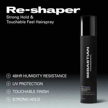 Sebastian Re-Shaper Medium to Strong Hold Hairpsray