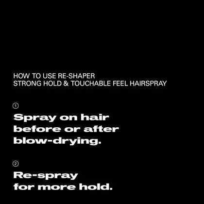 Sebastian Re-Shaper Medium to Strong Hold Hairpsray